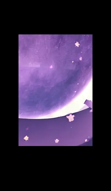 [LINE着せ替え] 月光夜桜#BaC014。の画像1