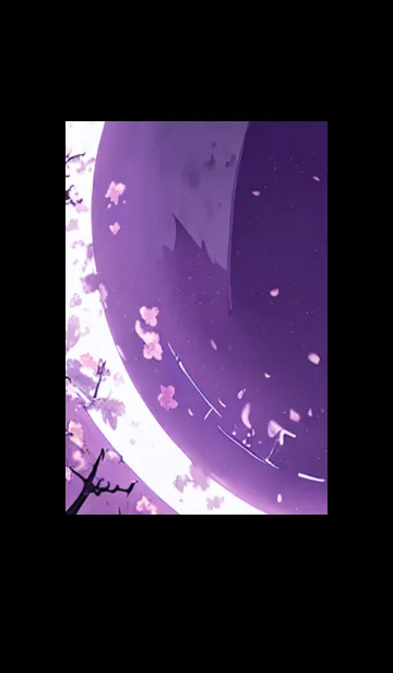 [LINE着せ替え] 月光夜桜#BaC011。の画像1