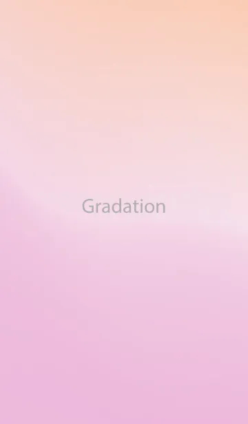 [LINE着せ替え] gradation ORANGE&PINK 53の画像1