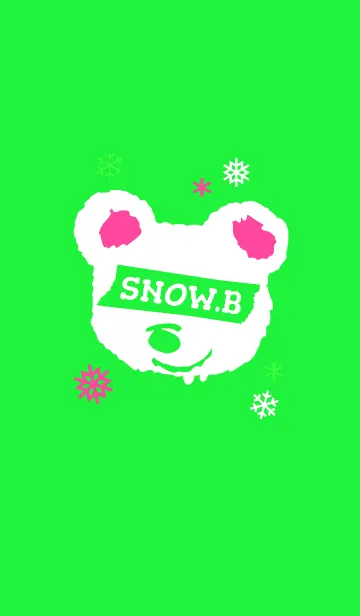 [LINE着せ替え] スノー ベア _50の画像1