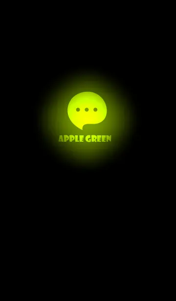 [LINE着せ替え] Apple Green Light Theme V4 (JP)の画像1