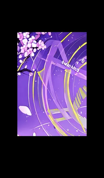 [LINE着せ替え] 月光夜桜#BaD14。の画像1