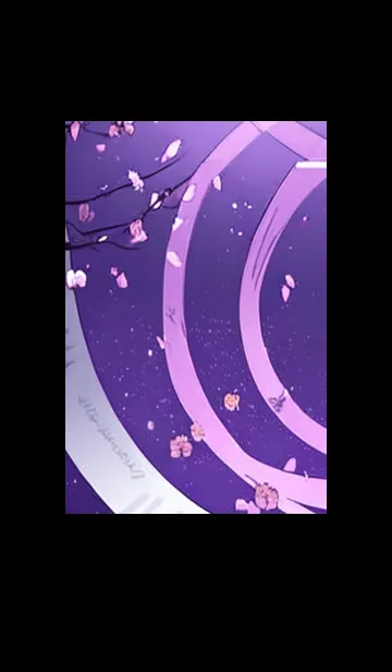 [LINE着せ替え] 月光夜桜#BaD11。の画像1