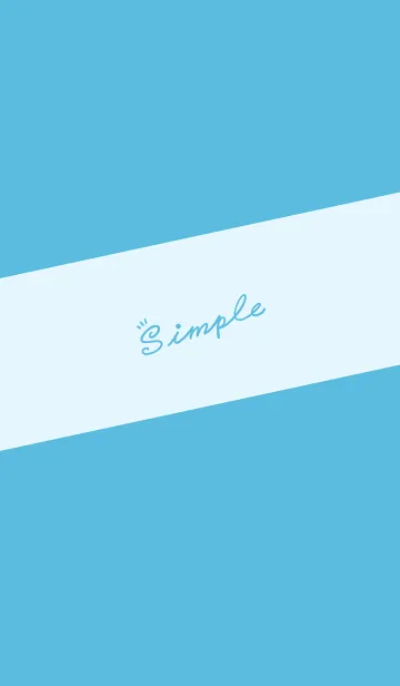 [LINE着せ替え] Simple Lines J-Indigo (Bl4)の画像1