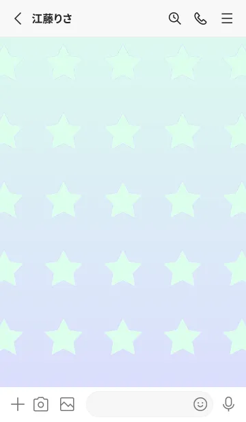 [LINE着せ替え] パステルグリーン1☆パステルブルー1/TKCJの画像2