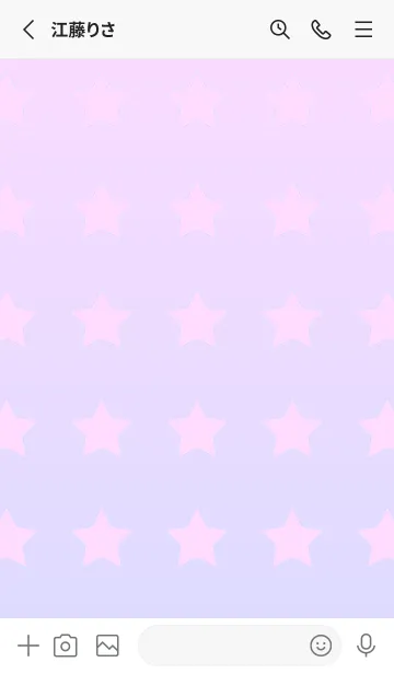 [LINE着せ替え] パステルピンク2☆パステルブルー1/TKCJの画像2