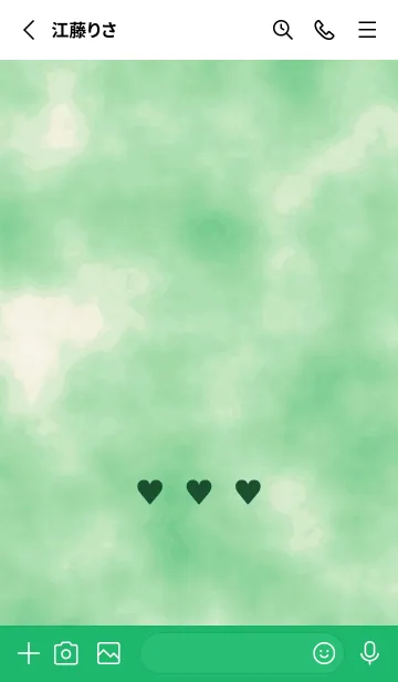 [LINE着せ替え] ♥♥♥69の画像2