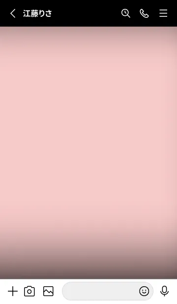 [LINE着せ替え] Azalea Pink And Black V.4 (JP)の画像2