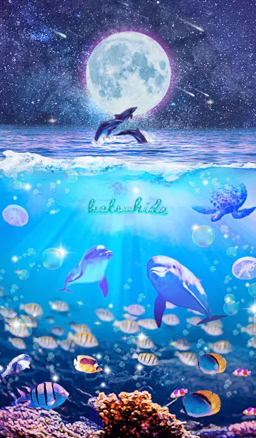 [LINE着せ替え] 生命の惑星✨かつひでの祝福【修正版】の画像1