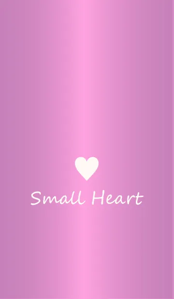 [LINE着せ替え] Small Heart *GlossyPink 28*の画像1