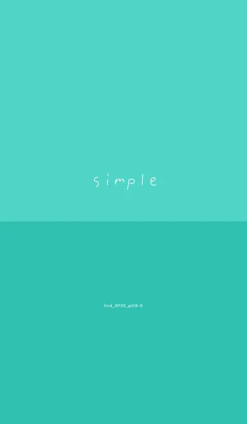 [LINE着せ替え] 0nd_26_グリーン8-6の画像1