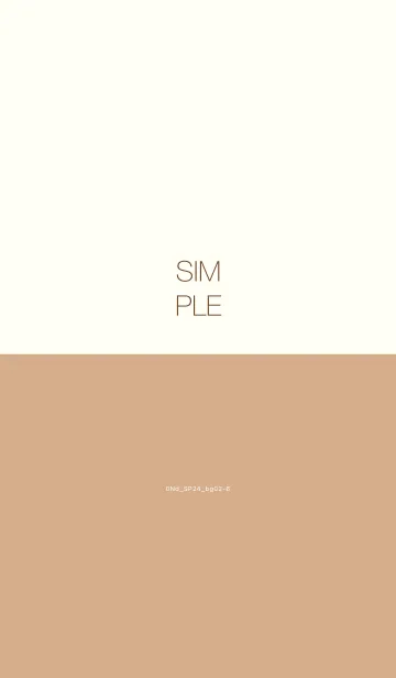 [LINE着せ替え] 0Nd_24_ベージュ2-6の画像1