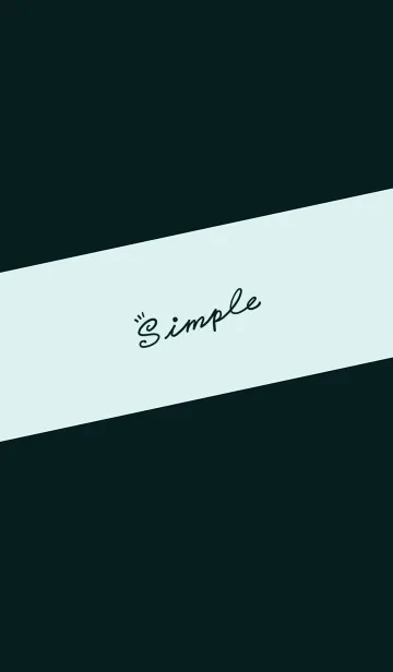 [LINE着せ替え] Simple Lines J-Deep Indigo (Gr10)の画像1