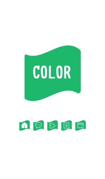 green color P32の着せ替えメイン画像