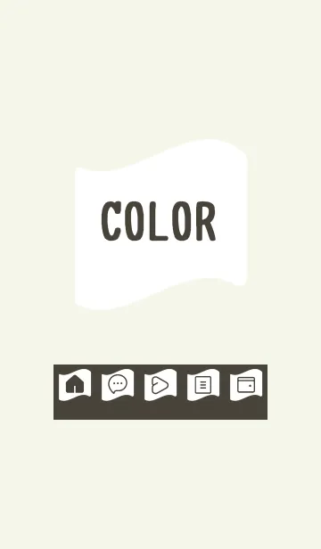 [LINE着せ替え] green color P33の画像1