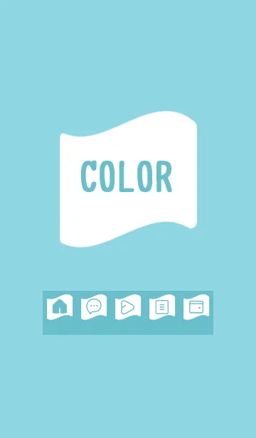 [LINE着せ替え] green color P36の画像1