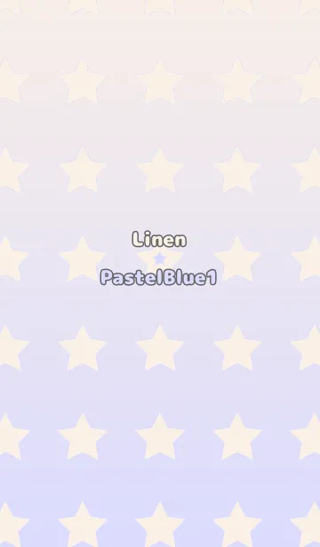 [LINE着せ替え] リネン☆パステルブルー1/TKCJの画像1