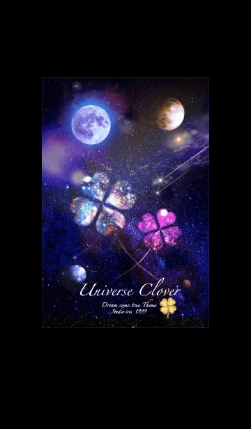 [LINE着せ替え] 願いが叶う✨Universe Clover2の画像1