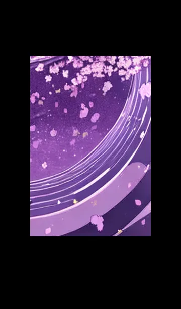 [LINE着せ替え] 月光夜桜#BaE218。の画像1