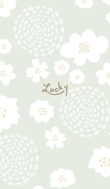 [LINE着せ替え] 北欧 花 点28の画像1