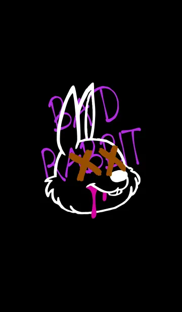 [LINE着せ替え] バッド ラビット 138の画像1