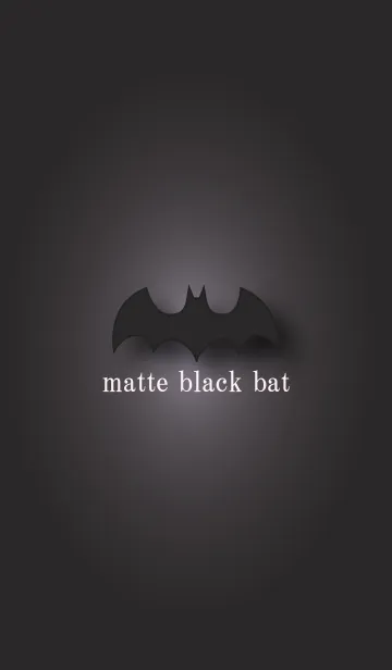 [LINE着せ替え] matte black bat 46の画像1
