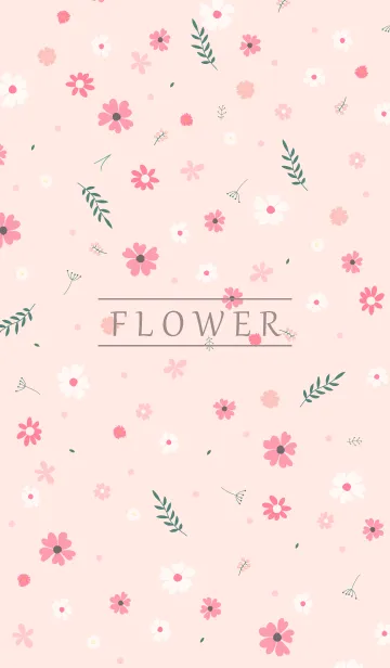 [LINE着せ替え] MANY FLOWERS PINK 62の画像1