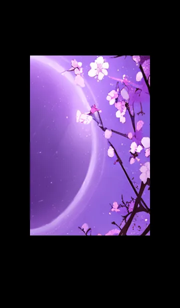 月光夜桜#BaF05。の着せ替えメイン画像