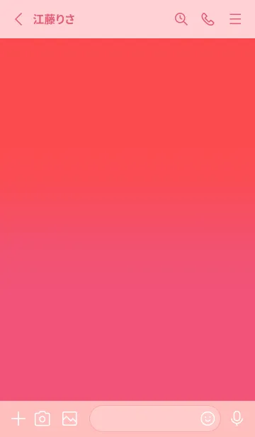 [LINE着せ替え] Strawberry Pink & Punch Pink V4 (JP)の画像2