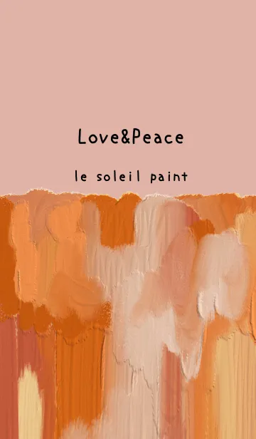 [LINE着せ替え] 油絵アート【le soleil paint 323】の画像1