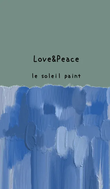 [LINE着せ替え] 油絵アート【le soleil paint 325】の画像1