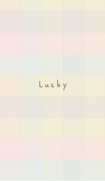 [LINE着せ替え] くすみチェック柄10の画像1