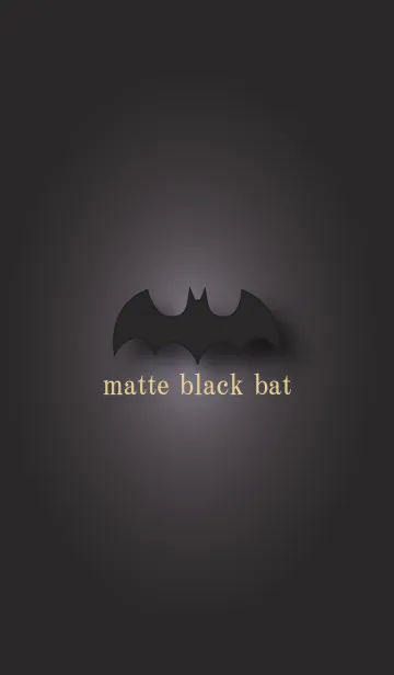 [LINE着せ替え] matte black bat 47の画像1