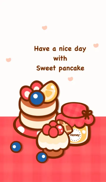 [LINE着せ替え] Little sweet pancake 5の画像1