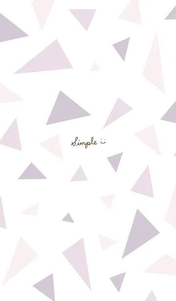 [LINE着せ替え] シンプル大人 三角29の画像1