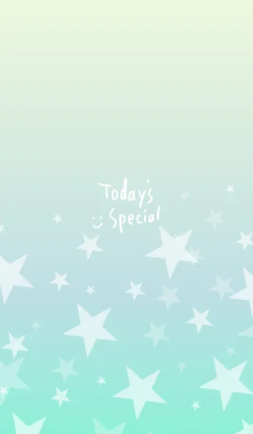 [LINE着せ替え] グラデーション 星柄25の画像1