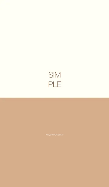 [LINE着せ替え] 00d_24_ベージュ2-9の画像1