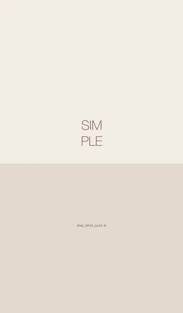 [LINE着せ替え] 0Nd_24_ブラウン2-9の画像1