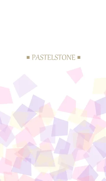 [LINE着せ替え] Pastel Stone 34の画像1