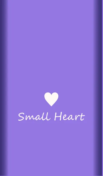 [LINE着せ替え] Small Heart *GlossyPurple 20*の画像1