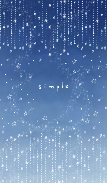 [LINE着せ替え] 星キラキラ19の画像1