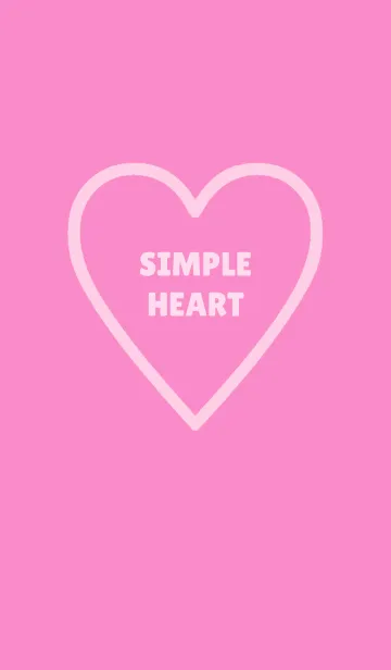 [LINE着せ替え] シンプル ハート _208の画像1