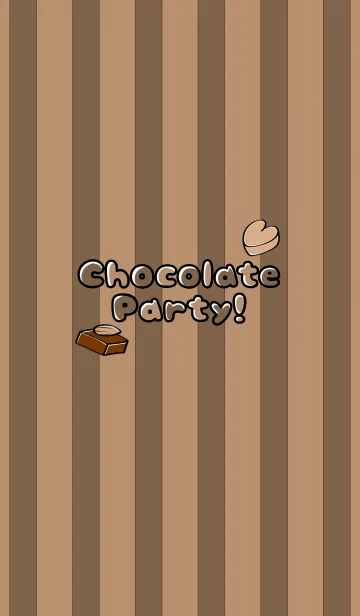 [LINE着せ替え] チョコレートパーティ！の画像1