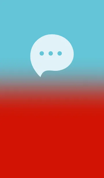 [LINE着せ替え] Sky  Blue & Candy Red V4 (JP)の画像1