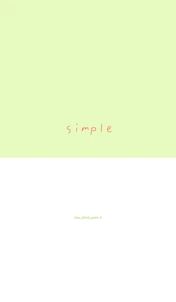 [LINE着せ替え] 0Ae_26_グリーン4-3の画像1