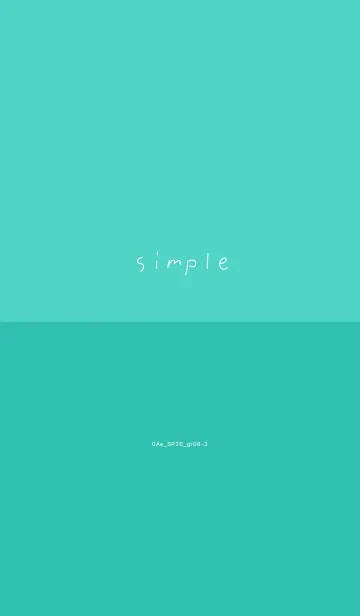 [LINE着せ替え] 0Ae_26_グリーン8-3の画像1