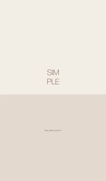 [LINE着せ替え] 00e_24_ブラウン2-3の画像1