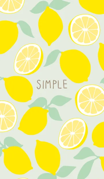 [LINE着せ替え] レモン、レモン、レモンの画像1