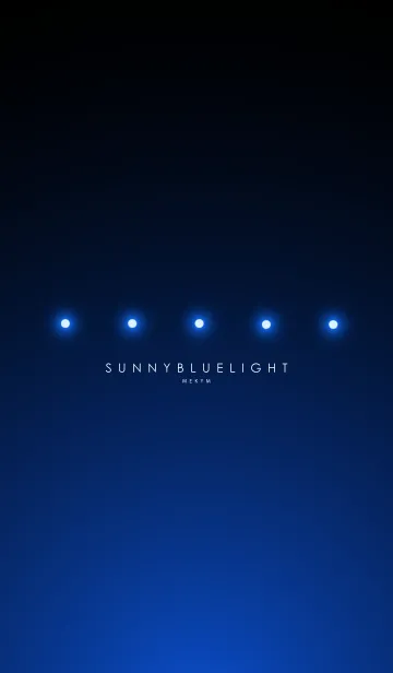 [LINE着せ替え] SUNNY BLUE LIGHT. -MEKYM-の画像1