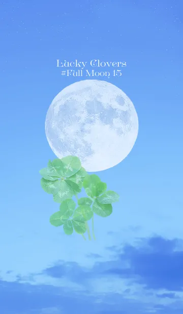 [LINE着せ替え] Lucky Clovers #Full Moon 15の画像1